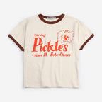T-shirt Écru à Imprimé “Pickles the Dog”