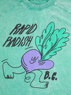 Rapid Radish Green Sleeveless T-Shirt