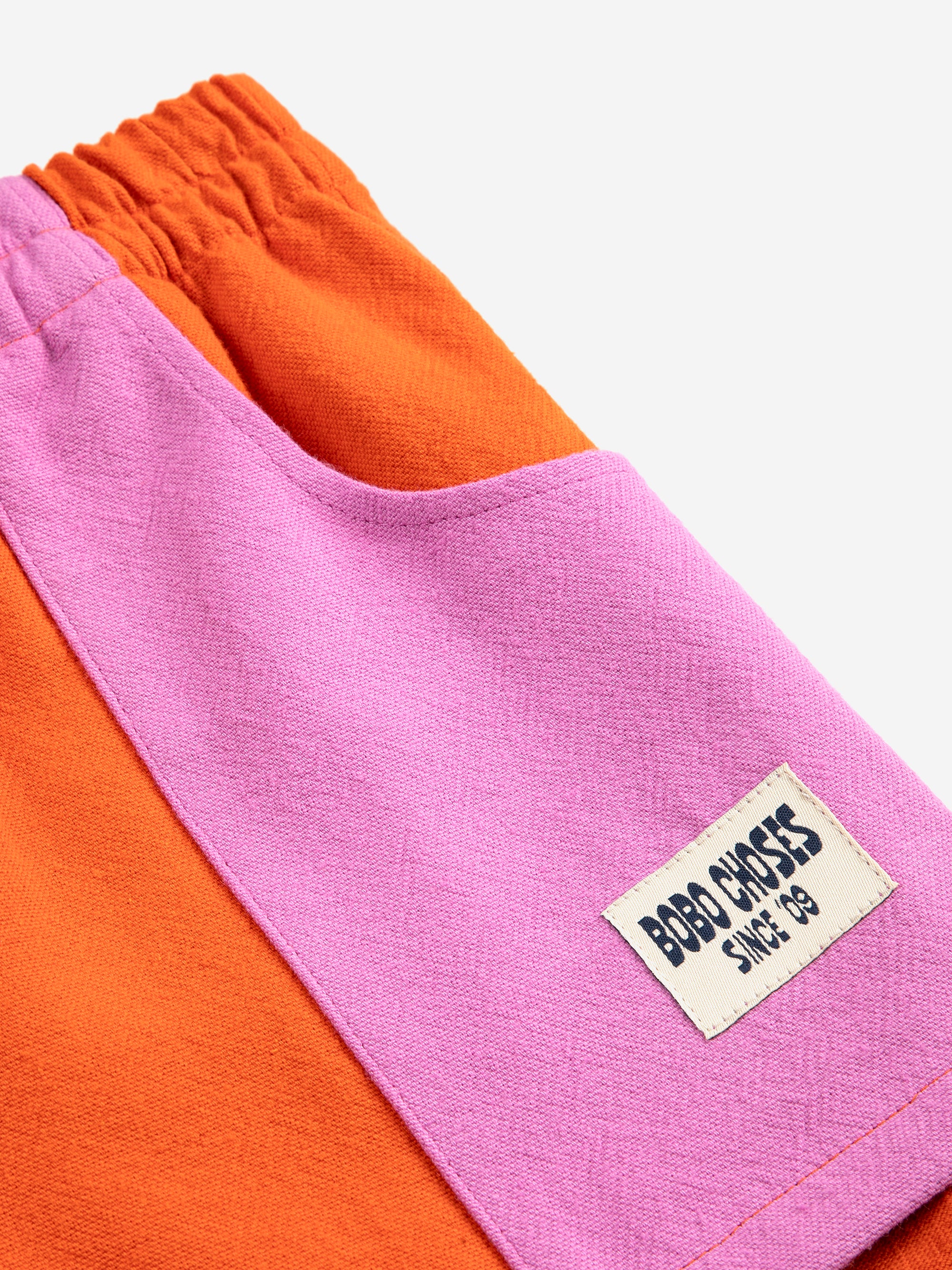 Shorts Tissés Color Block à Imprimé Bobo Choses