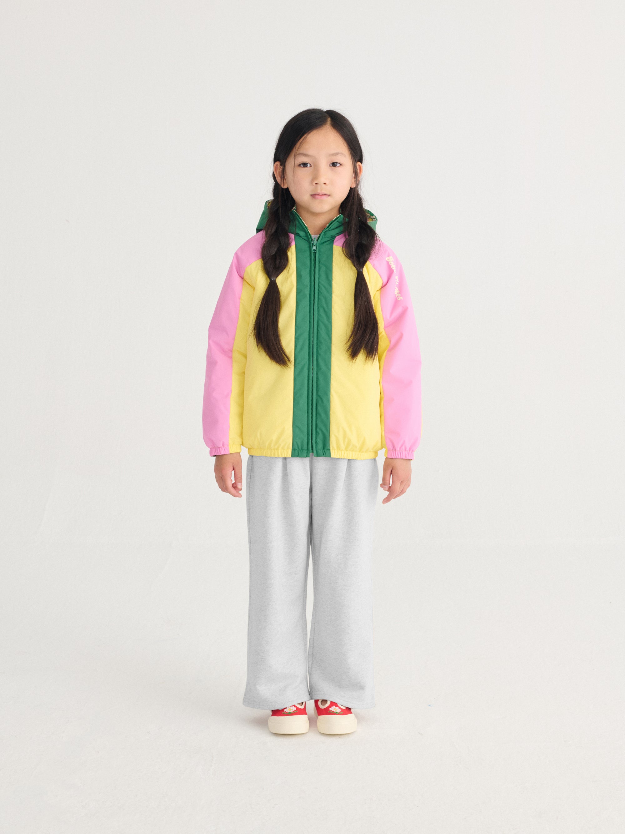 Anorak Léger Réversible à Imprimé Color Herbalist All Over