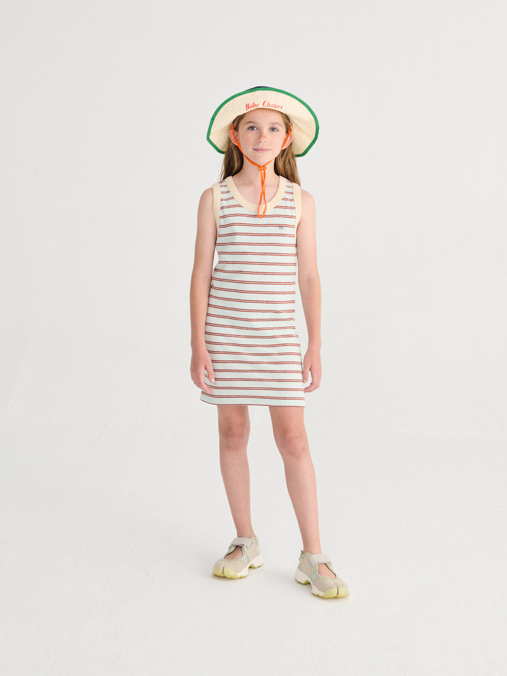 Multicolor Bucket Hat with Signature BOBO CHOSES Print