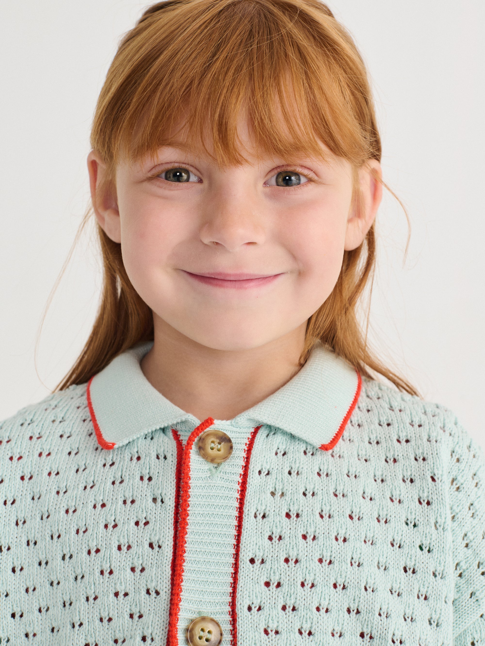 Gilet Ajourné BC en Bleu Ciel