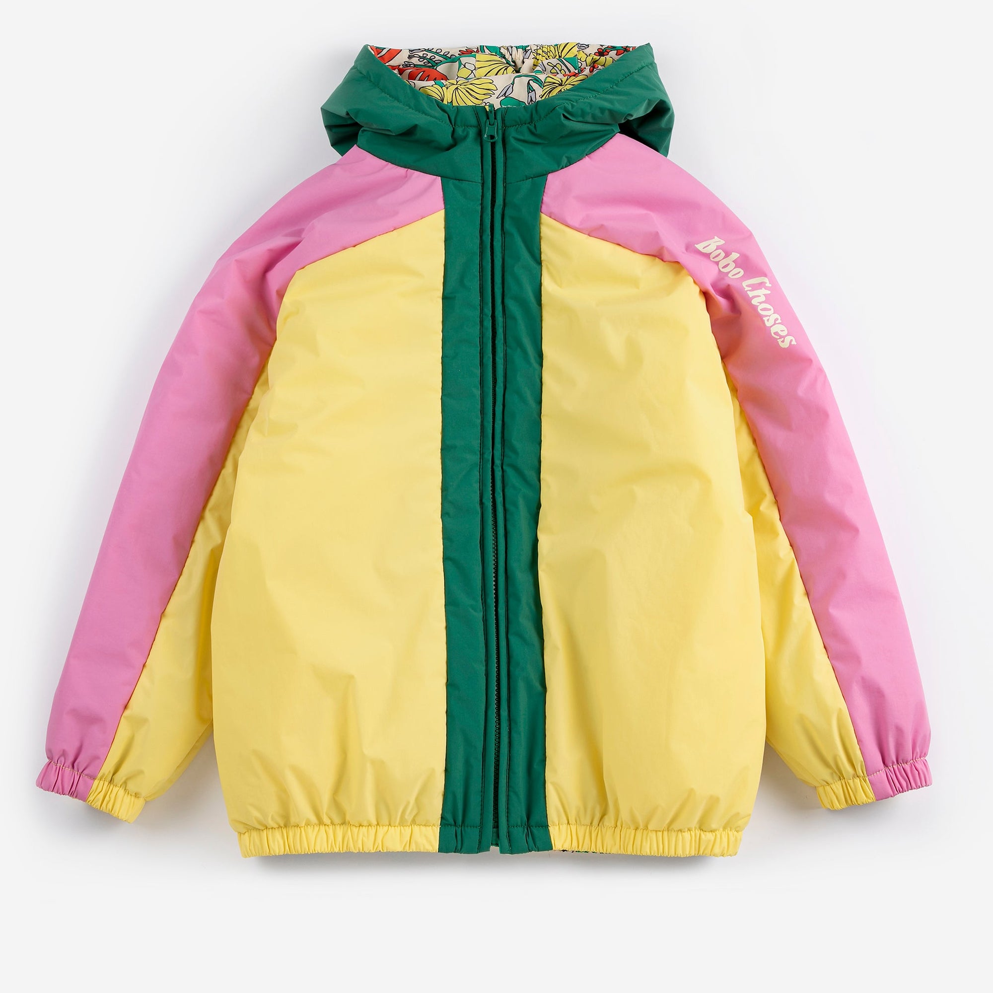 Anorak Léger Réversible à Imprimé Color Herbalist All Over