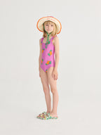 Multicolor Bucket Hat with Signature BOBO CHOSES Print