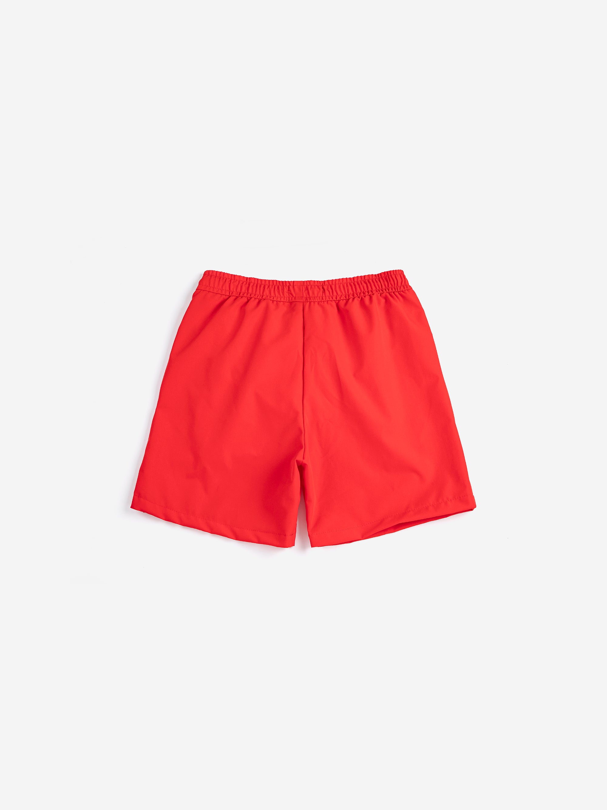 Red Swim Shorts with Bobo Choses Signature Print