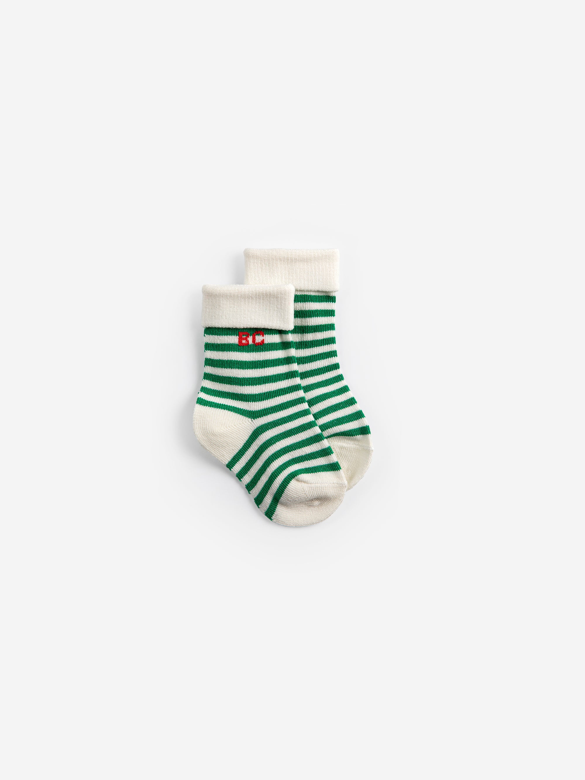 Set of 2 Multicolored Baby Short Socks with Pixel Sugar Beet Print