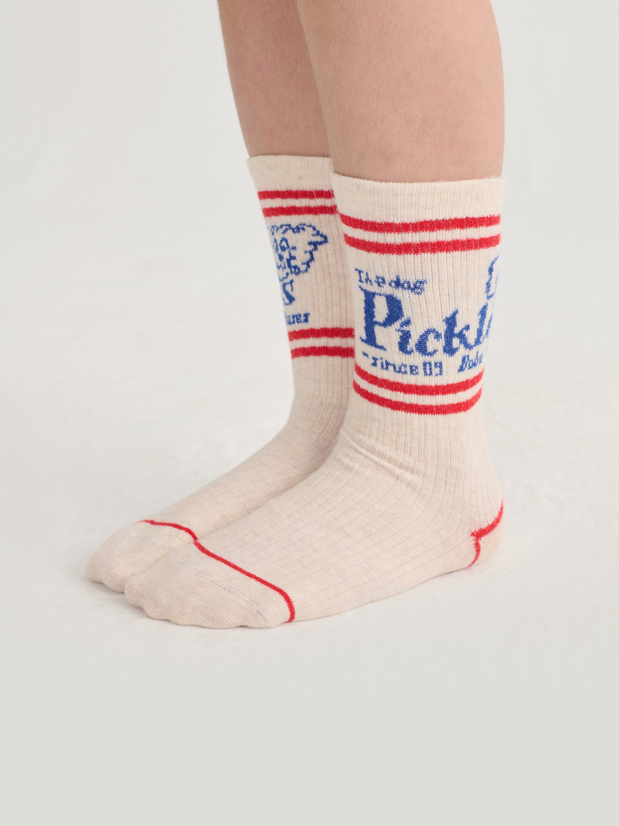 Pickles The Dog Print Long Socks