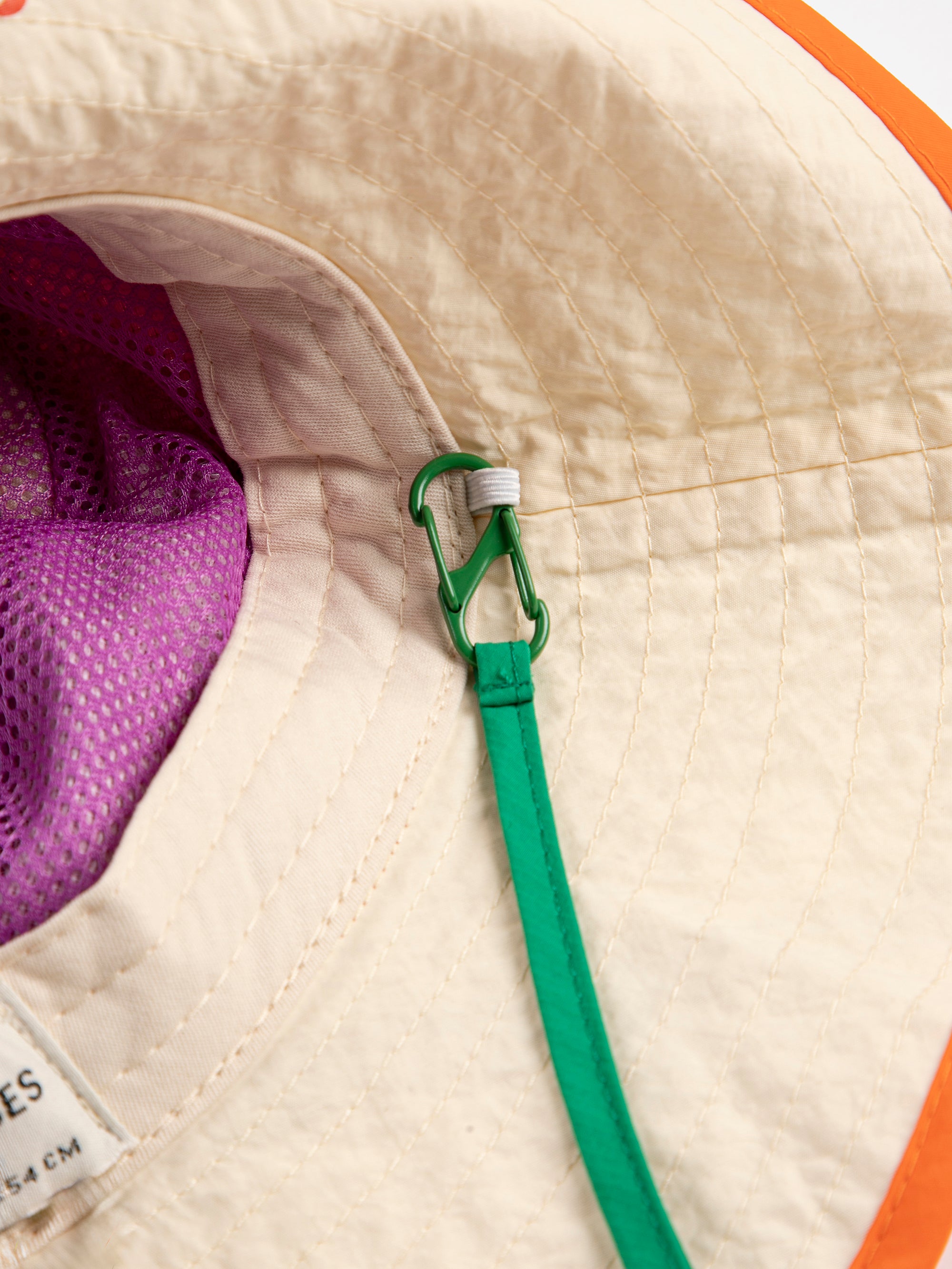 Multicolor Bucket Hat with Signature BOBO CHOSES Print