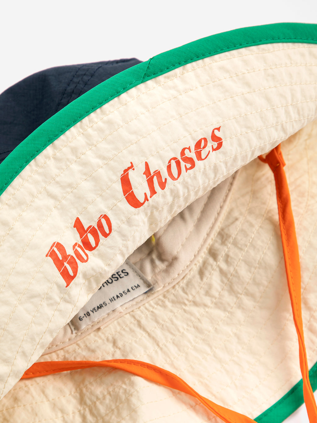 Multicolor Bucket Hat with Signature BOBO CHOSES Print