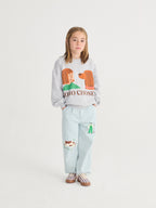 Grey sweatshirt with “Friends in a Pickle” print
