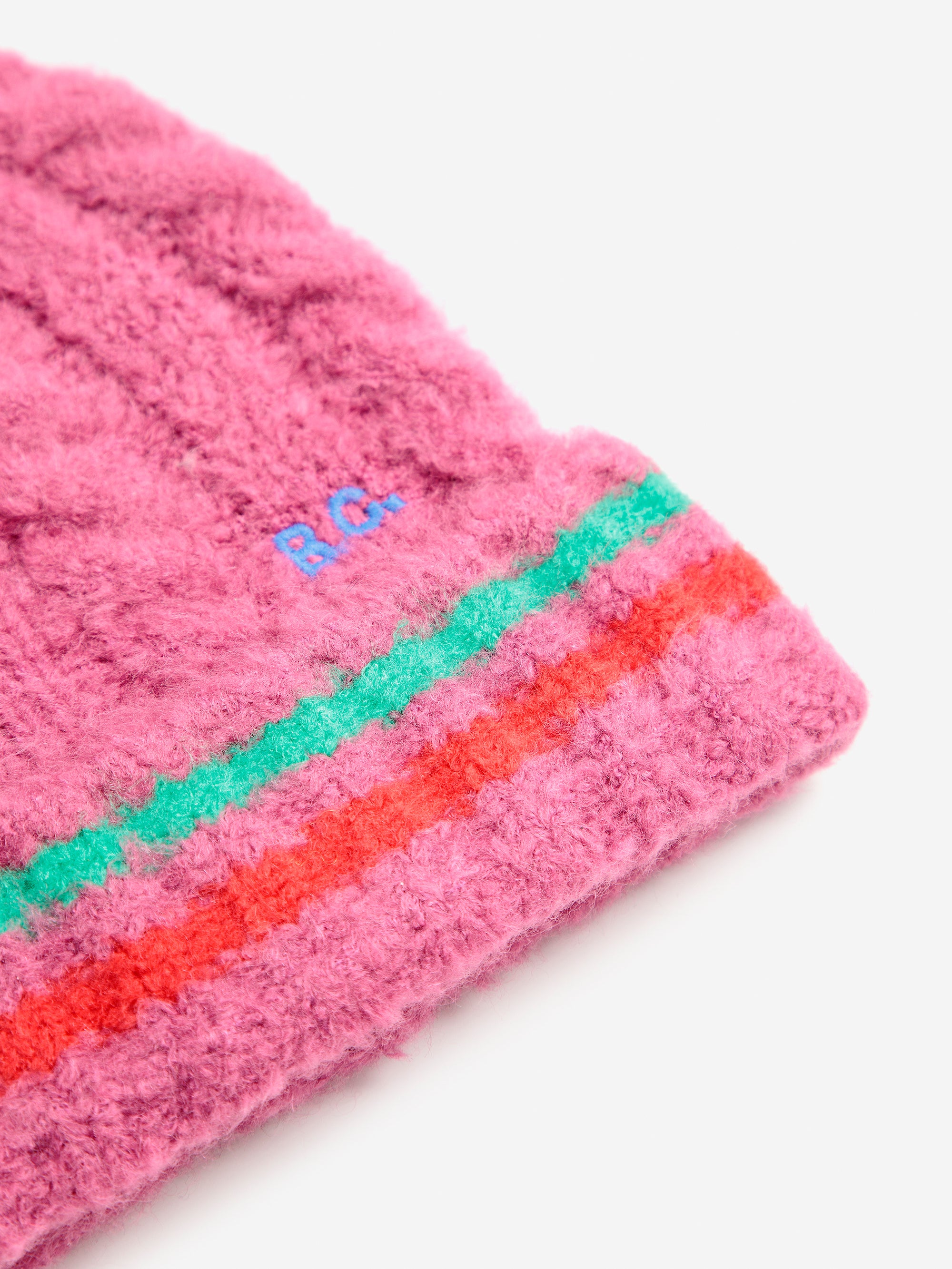 Pink Stripe Baby Hat 