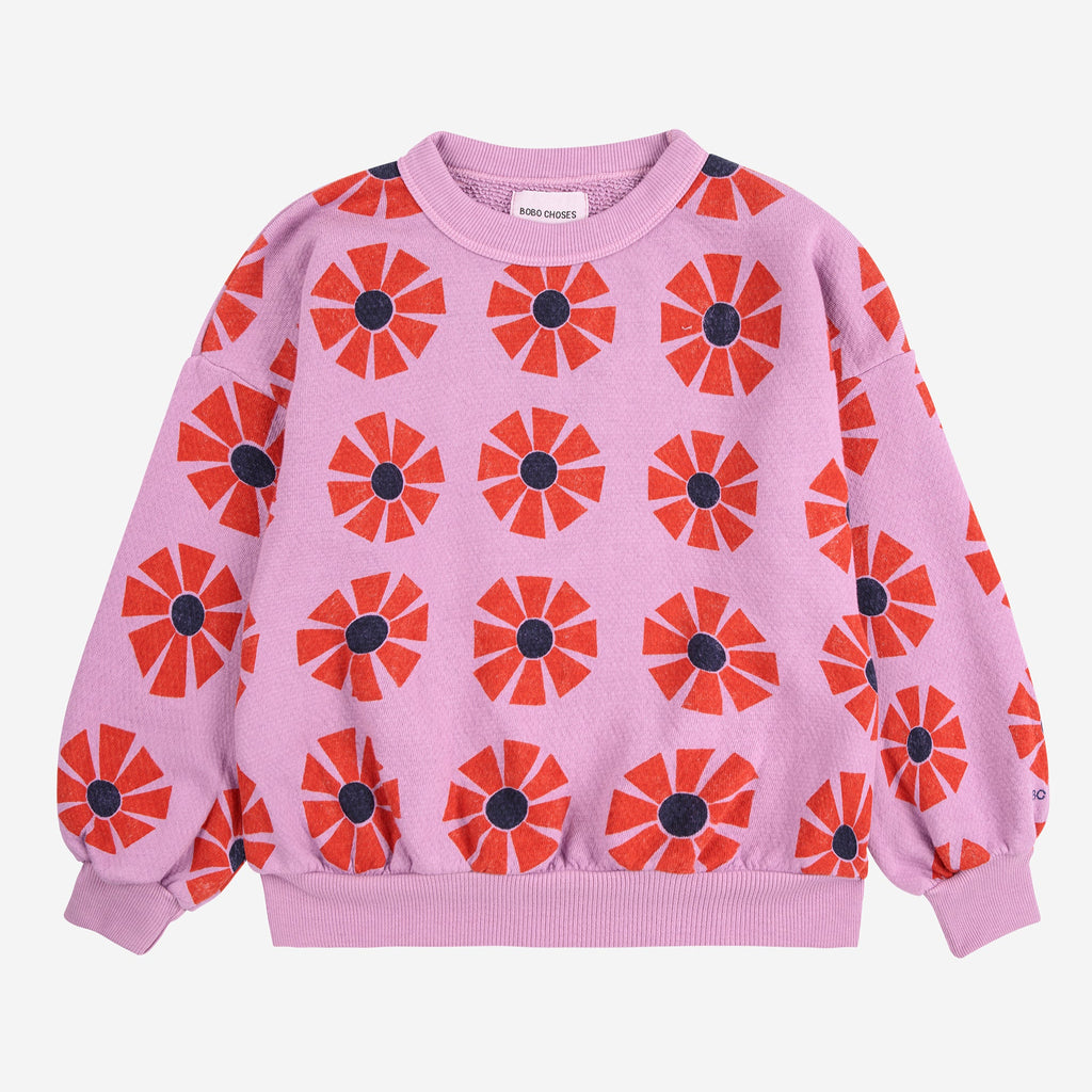 "Kaleidoscope All Over" sweatshirt