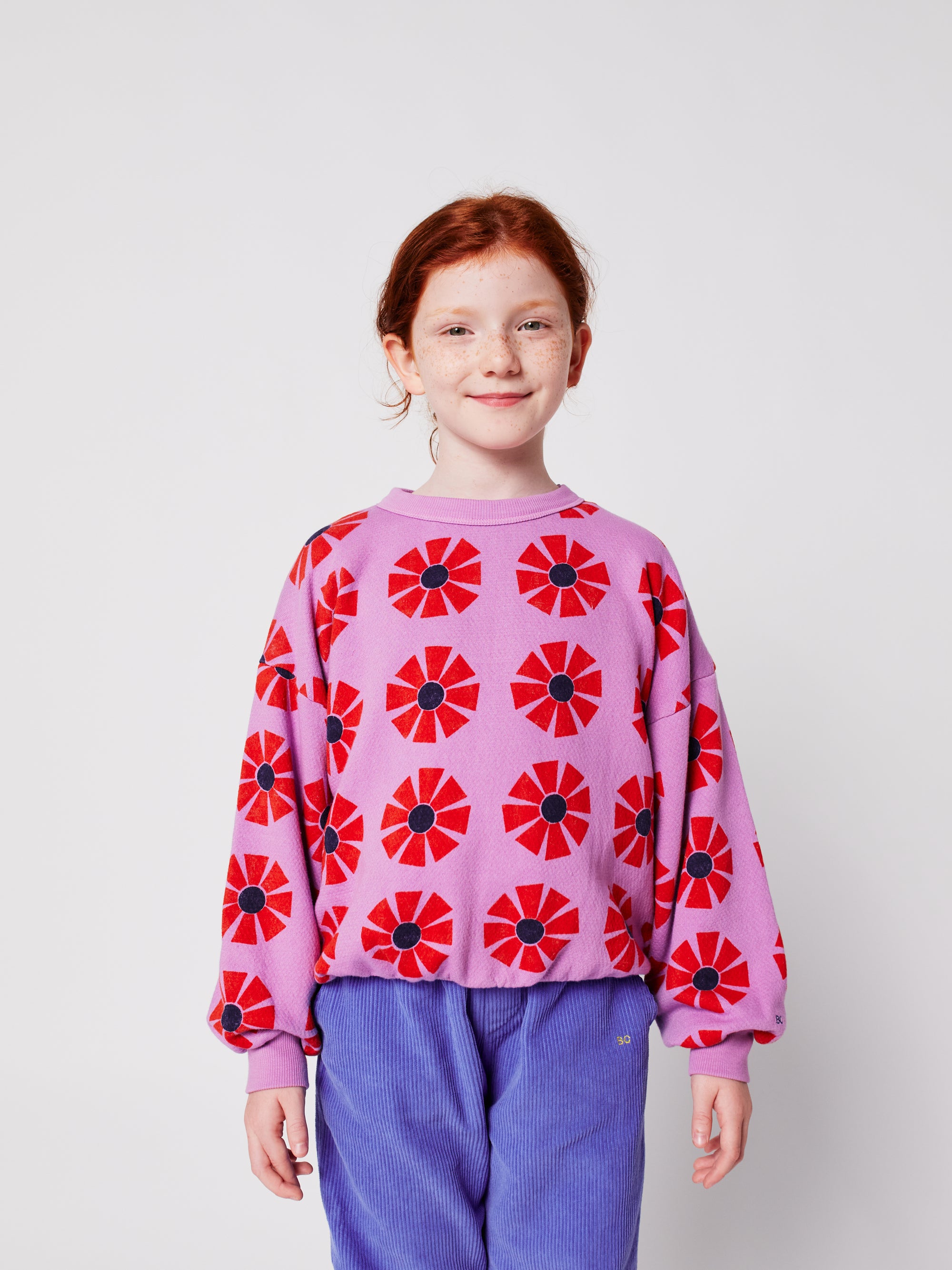 "Kaleidoscope All Over" sweatshirt
