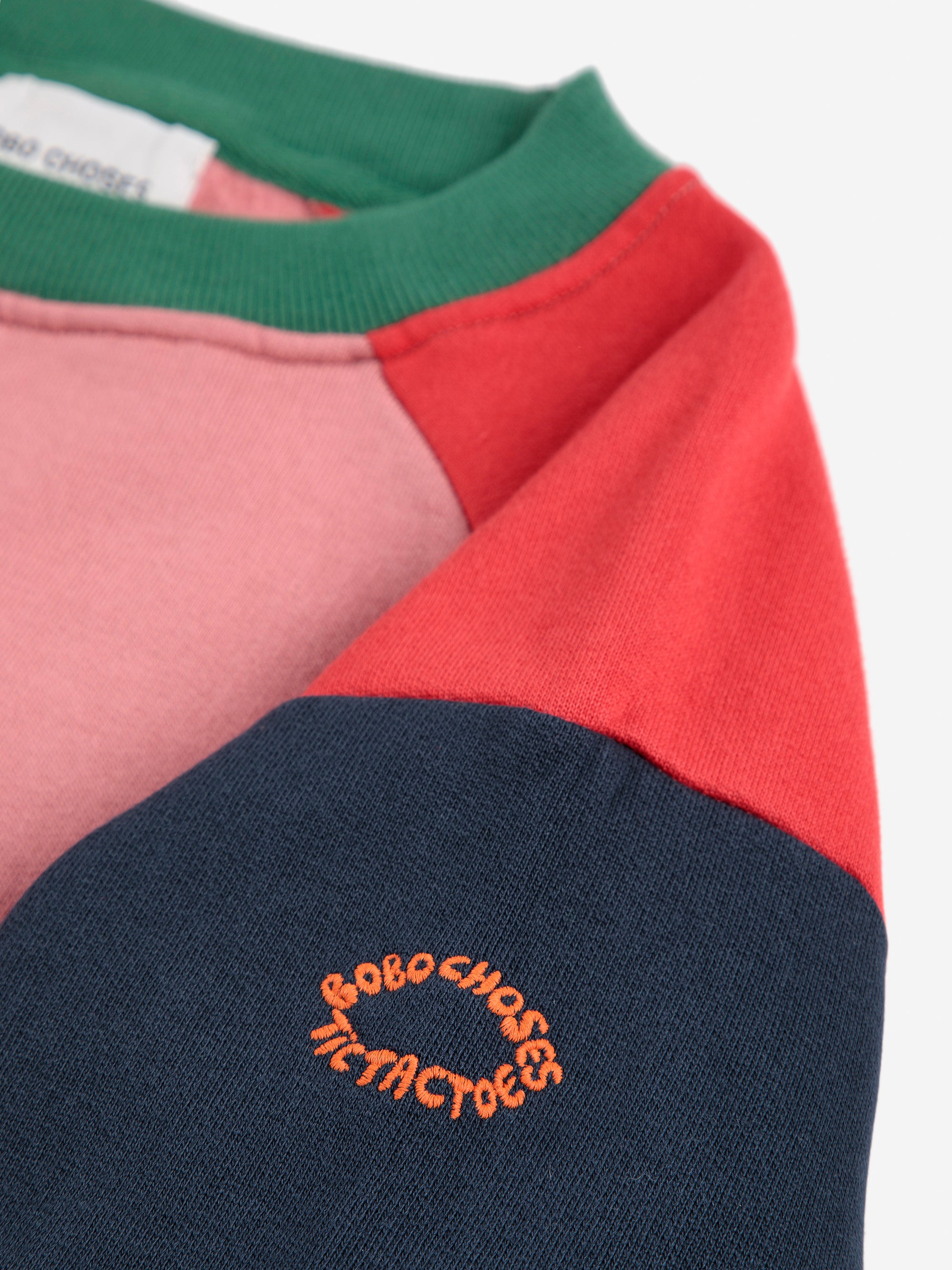 Sweashirt color block TIC TAC