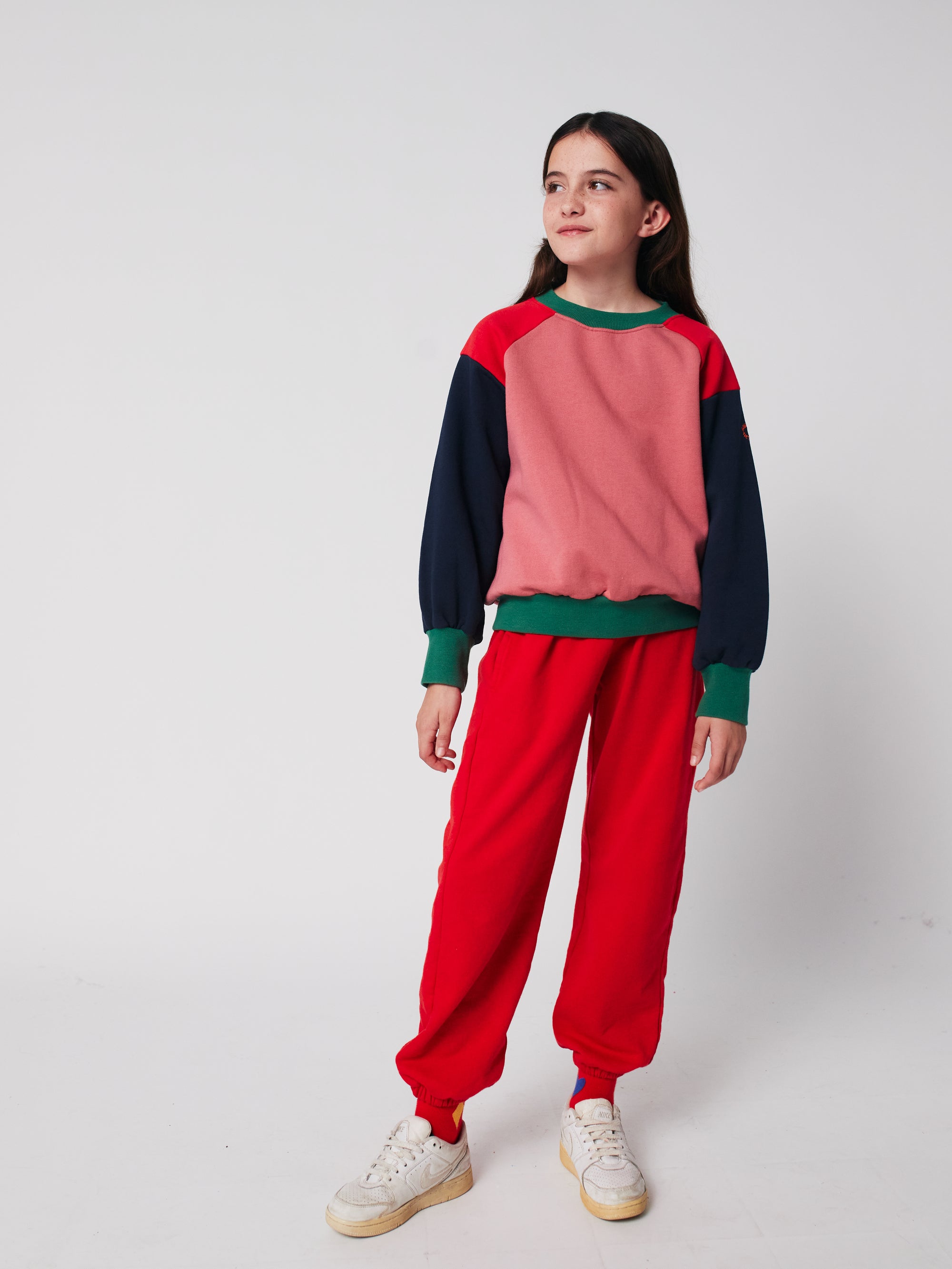 Sweashirt color block TIC TAC