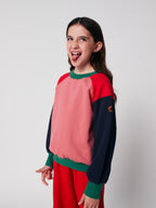Sweashirt color block TIC TAC