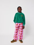 Kaleidoscope all over quilted pants 