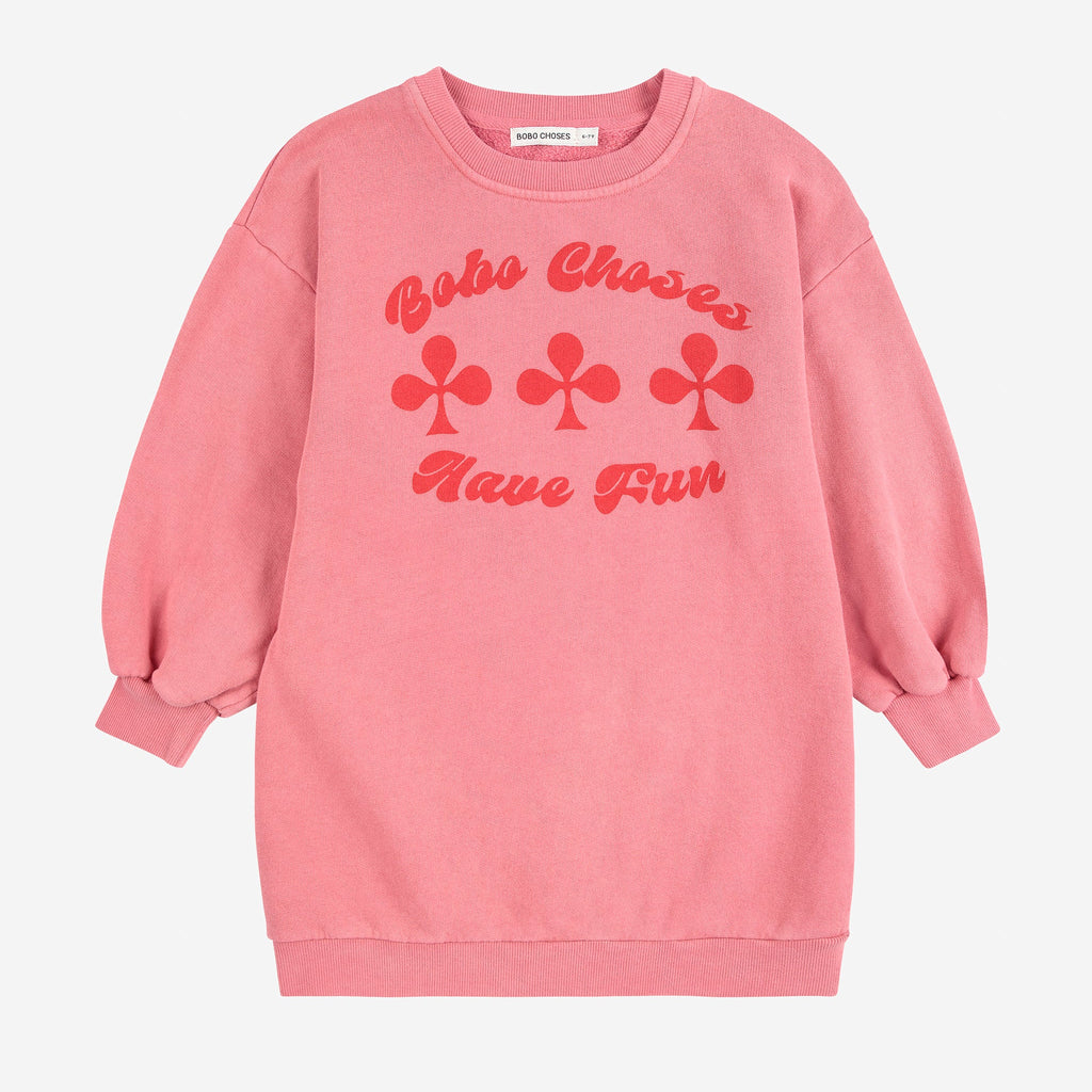 Have Fun sweatshirt dress 
