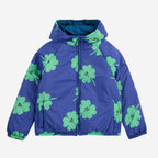 veste imperméable réversible imprimé trèfles