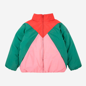 veste imperméable color block "Tic Tac Toe"