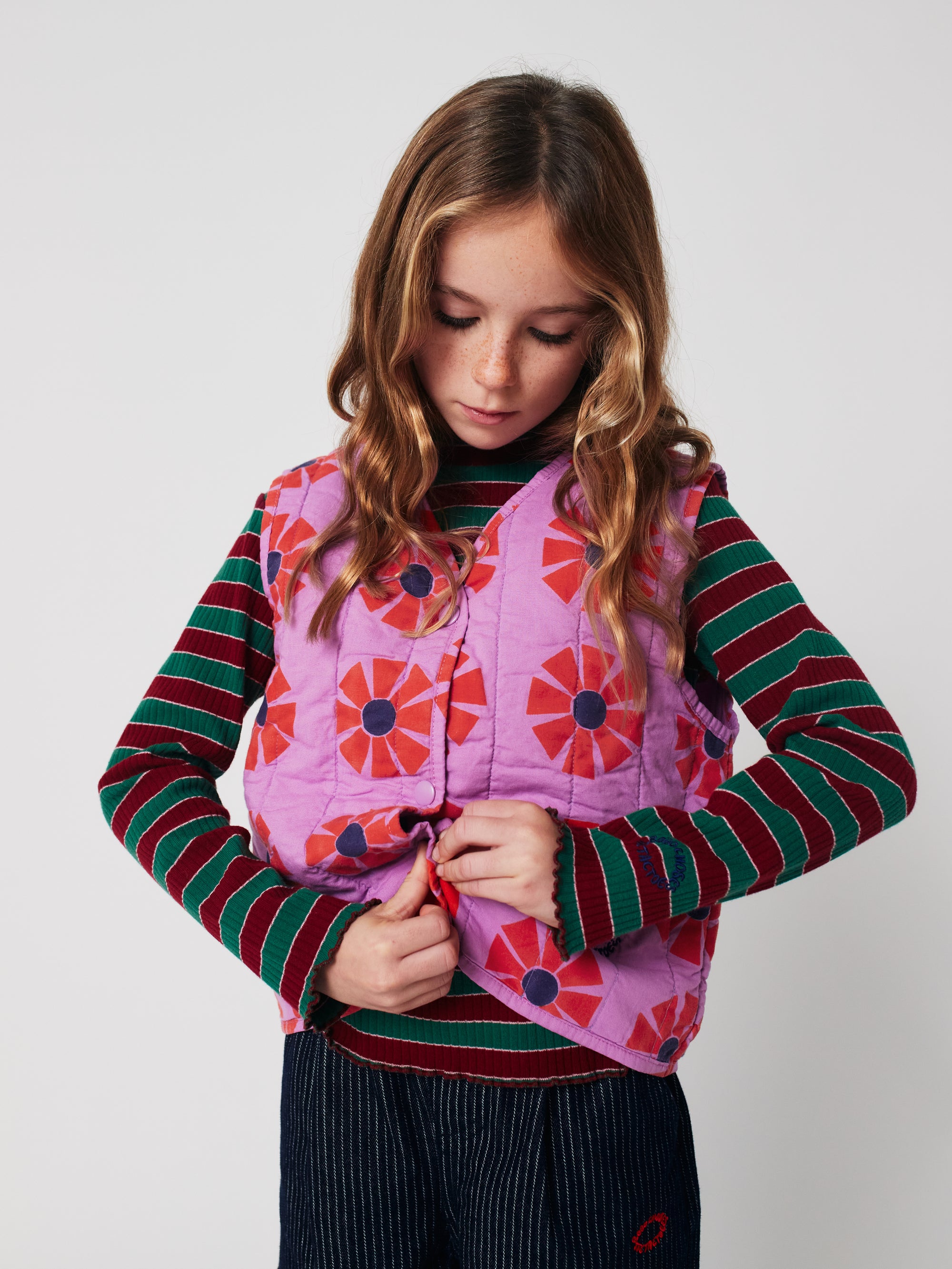 Veste sans manche "Kaleidoscope" Matelassé