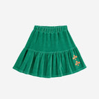  Clover velvet skirt