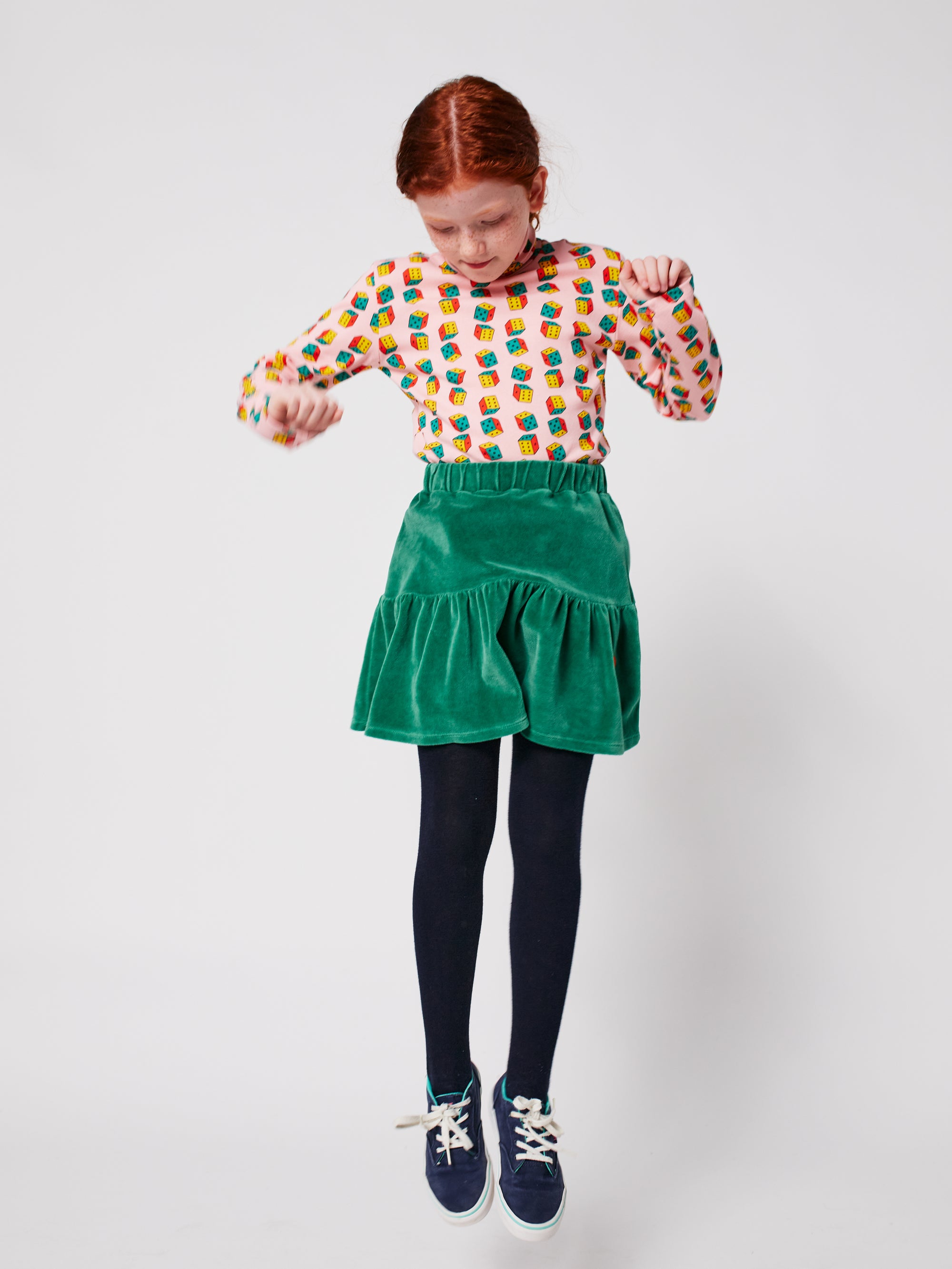 Jupe en Velours "Clover"