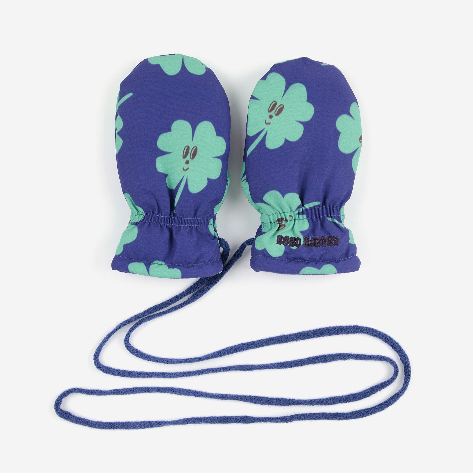 Lucky Clover all over padded mittens
