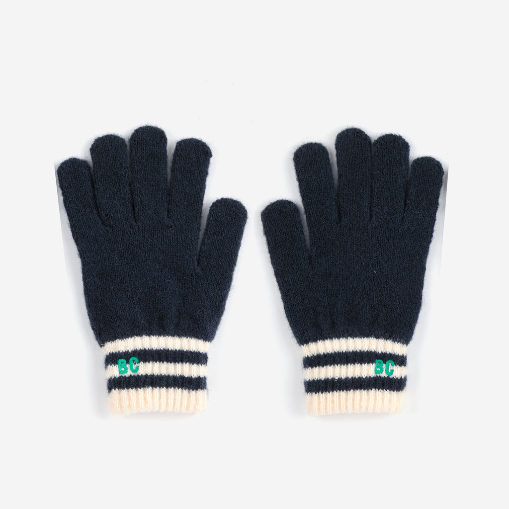 Gants bleu marine