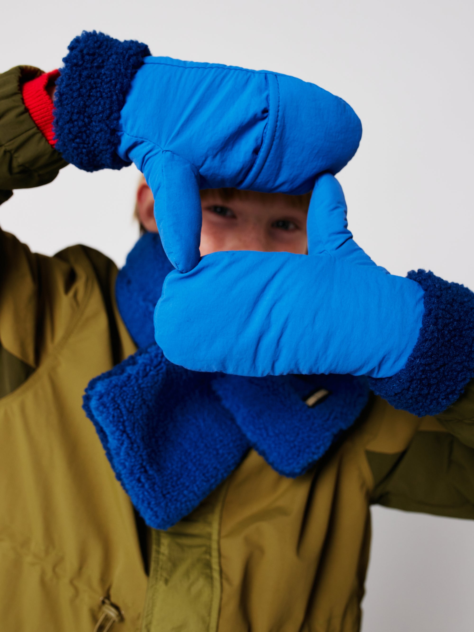 Bobo choses blue mittens 
