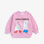 Sweat Booty Ghosts Rose Bobo Choses - face