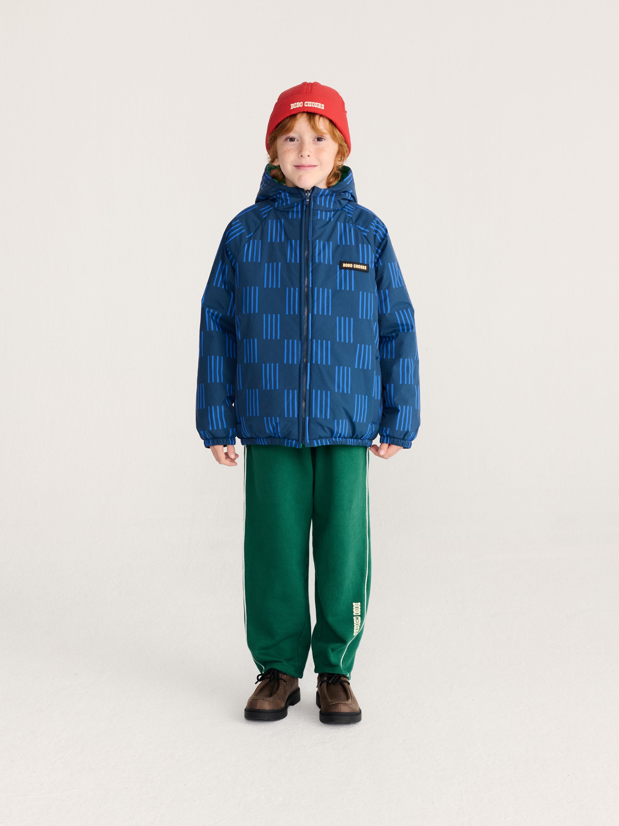Anorak Réversible Almost Moiré Bobo Choses pour enfant – vue 3