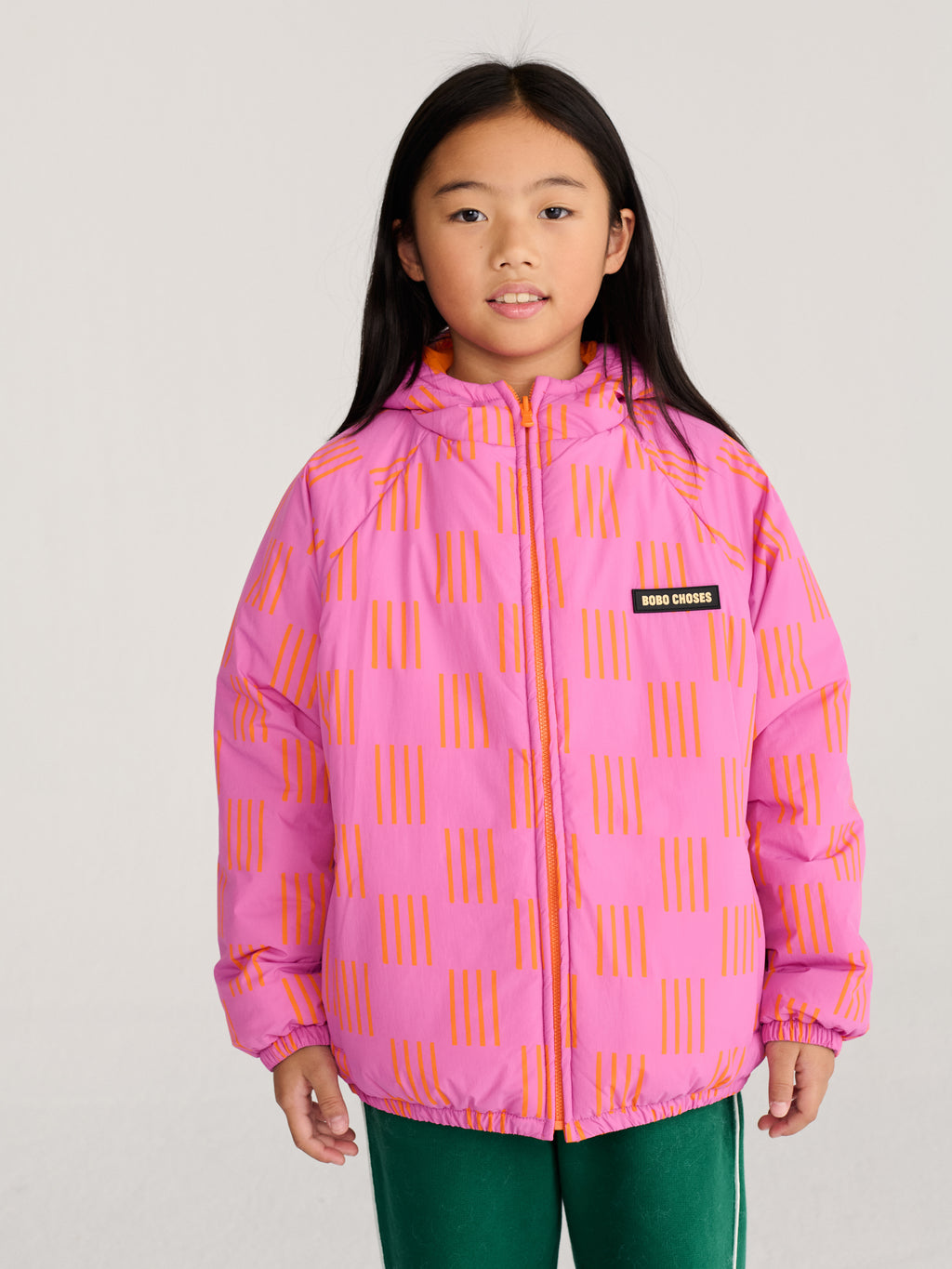Anorak Réversible Almost Moiré Bobo Choses pour enfant – vue 6
