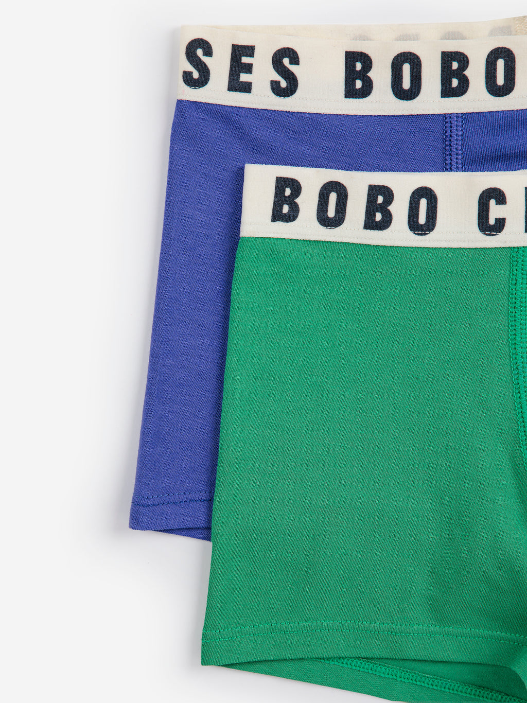 Lot de 2 Boxers Vert & Bleu
