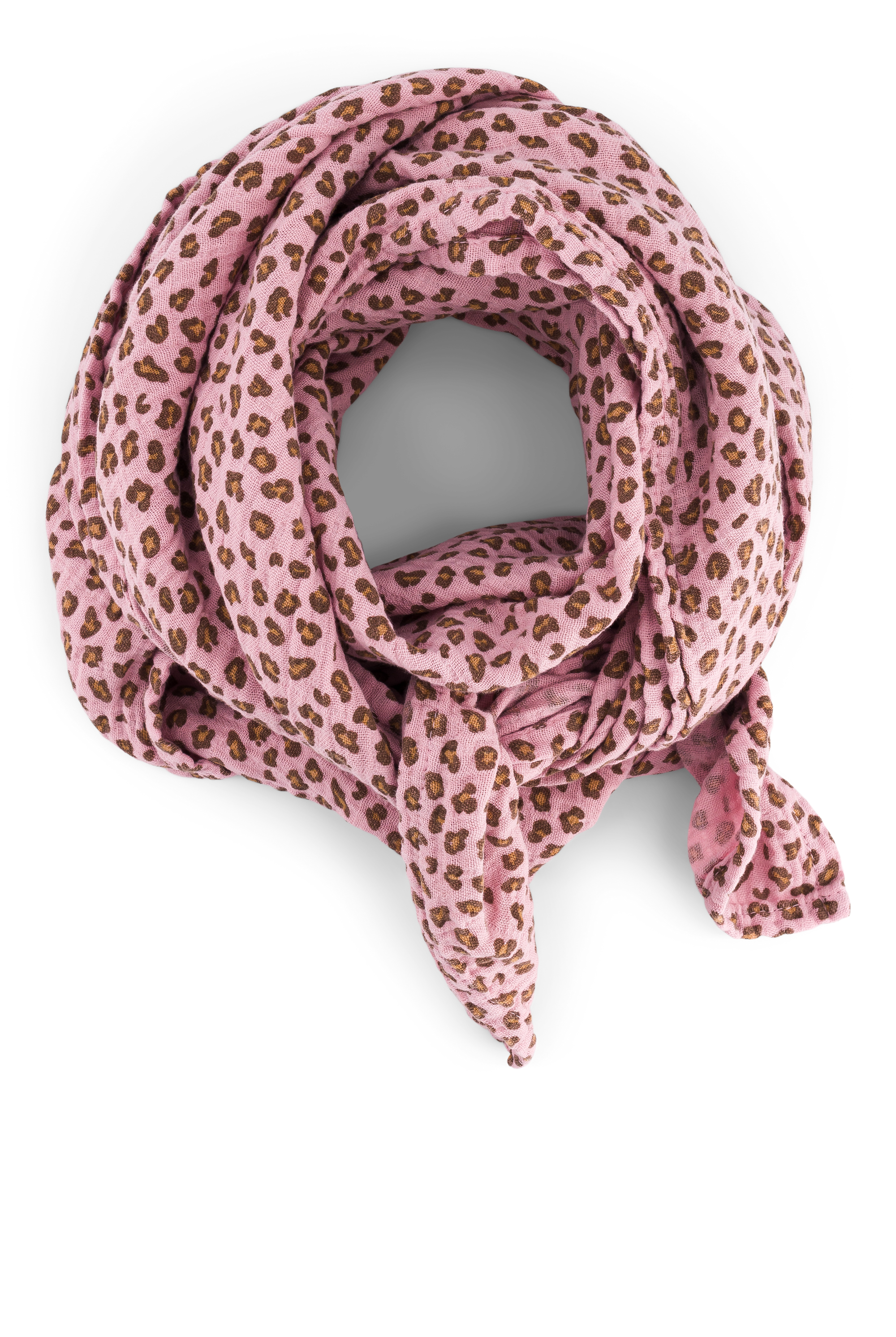 Lange Bianca printed Mini Leopard Candy Pink