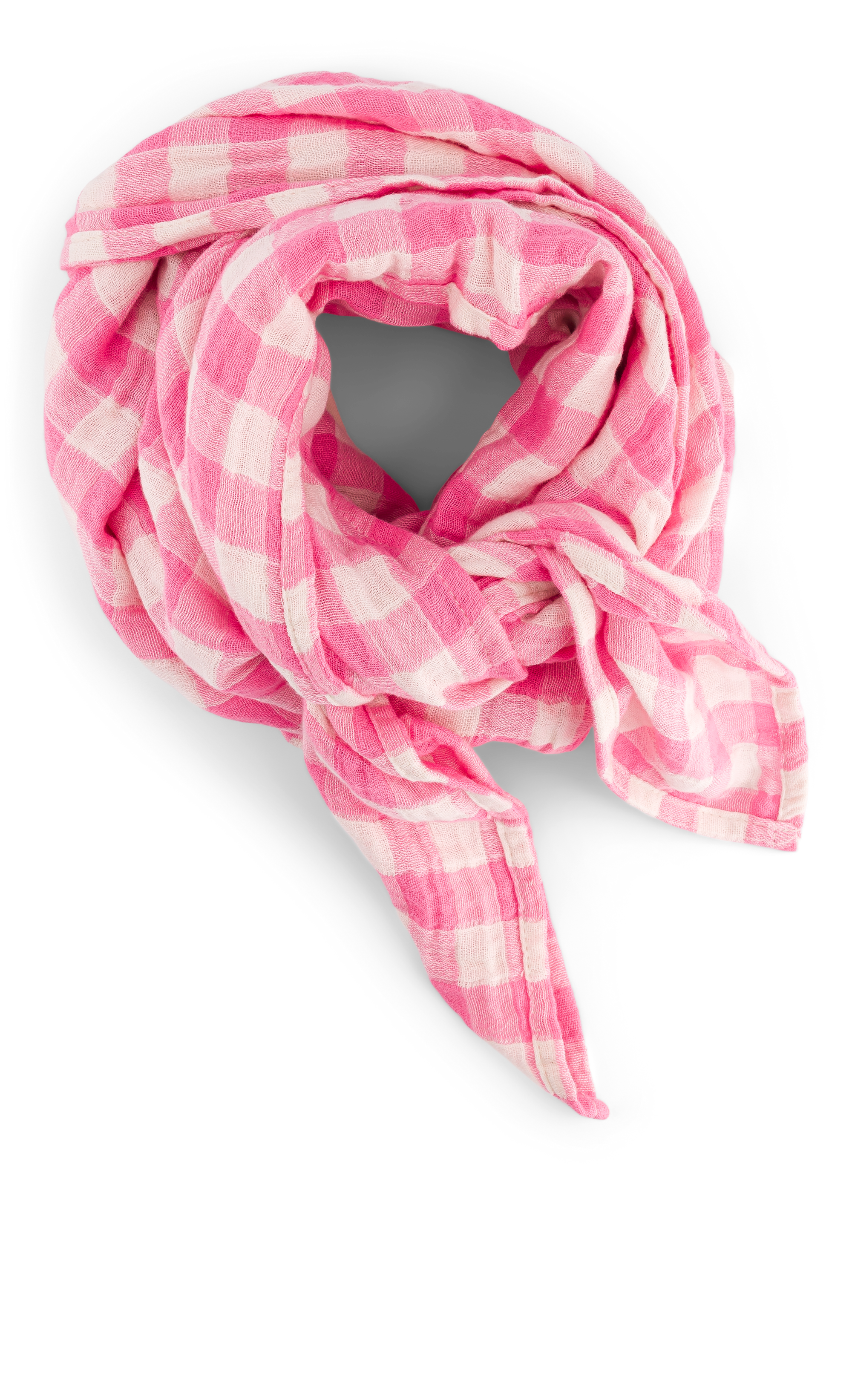 Lange Bianca Rose with gingham print