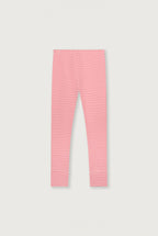 Cherry and cream stripes leggings