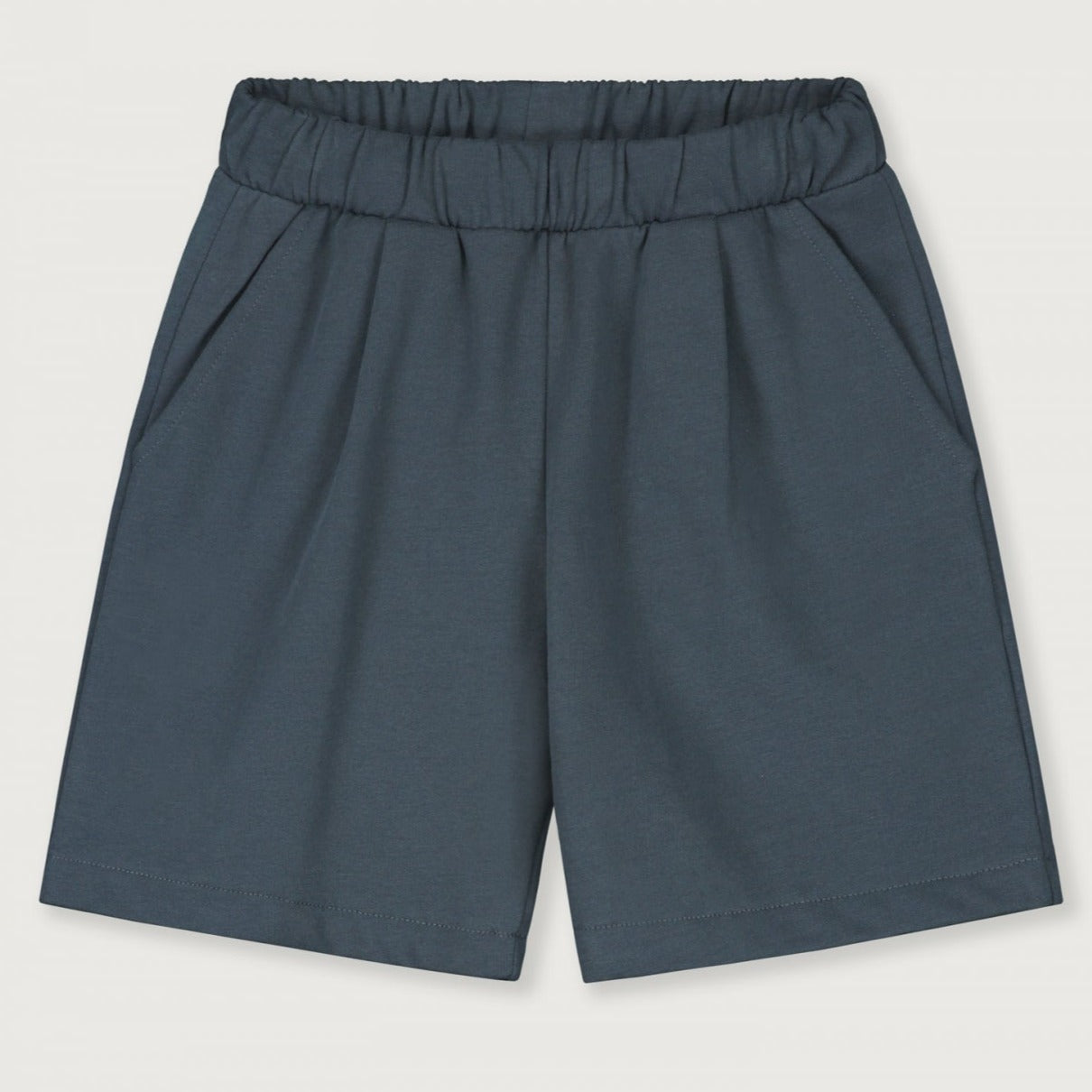 vetements durables enfants gray label Bermuda bleu gris