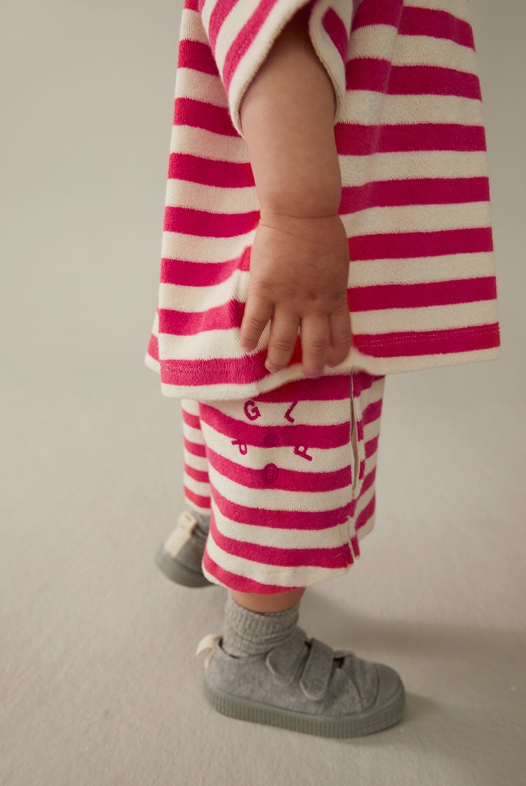 Cherry and cream shore shorts