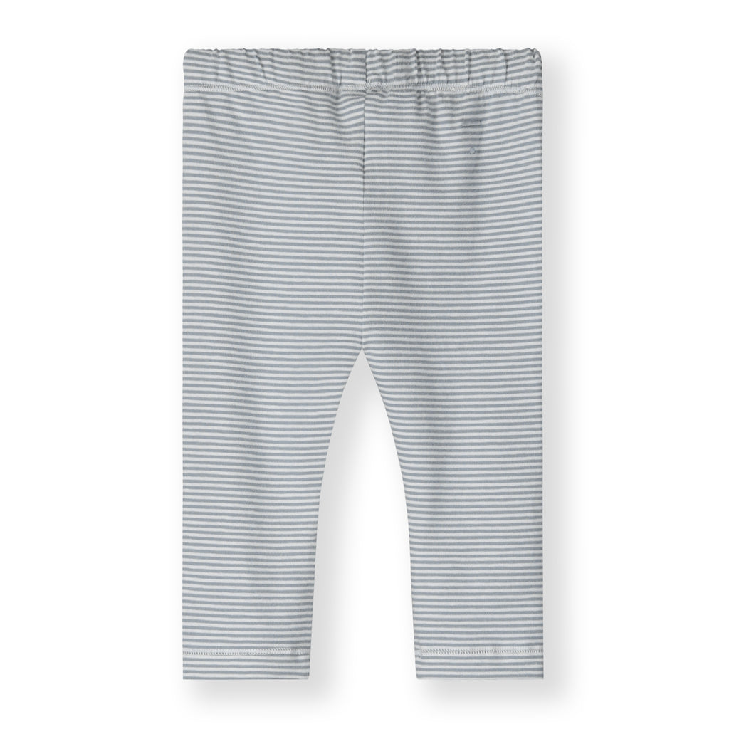 Stone Grey Cream Baby Leggings