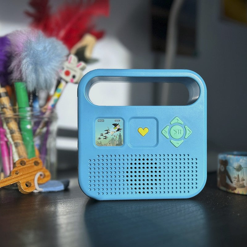 Enceinte Merlin bleu
