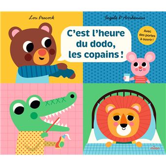 Lift-the-Flap Book C'est l'heure du dodo, les copains !