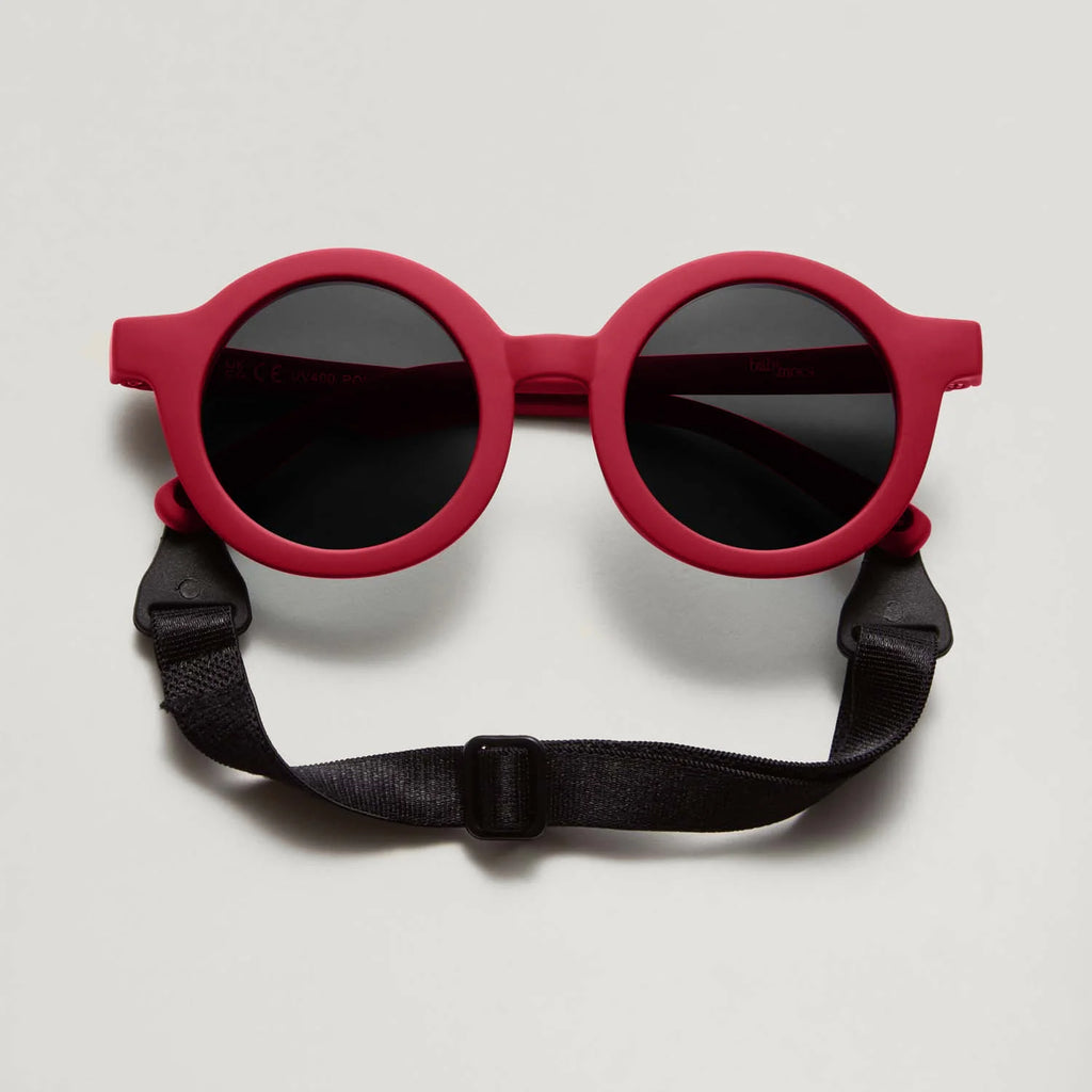 Lunettes de soleil bébé BabyMocs soft - Rouge