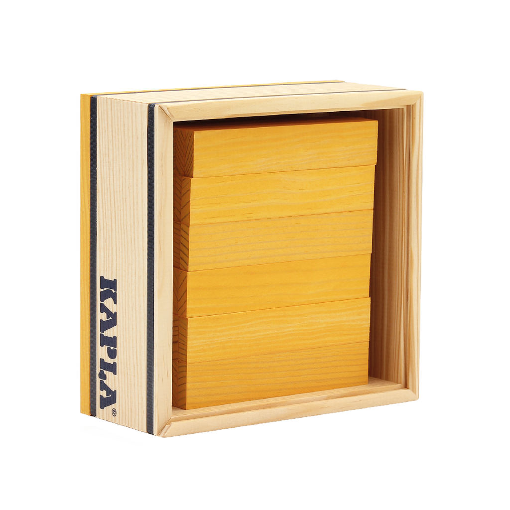 Kapla box 40 pieces yellow
