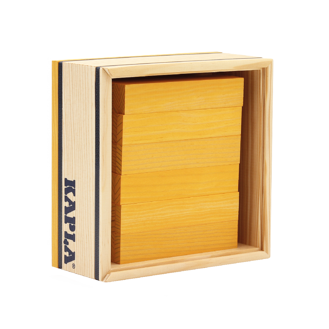 Kapla box 40 pieces yellow