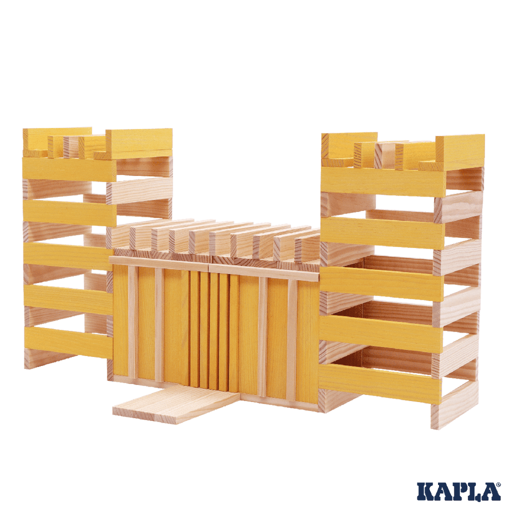 Kapla box 40 pieces yellow