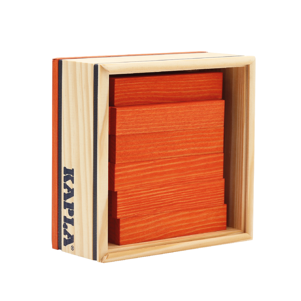 Kapla box 40 orange pieces