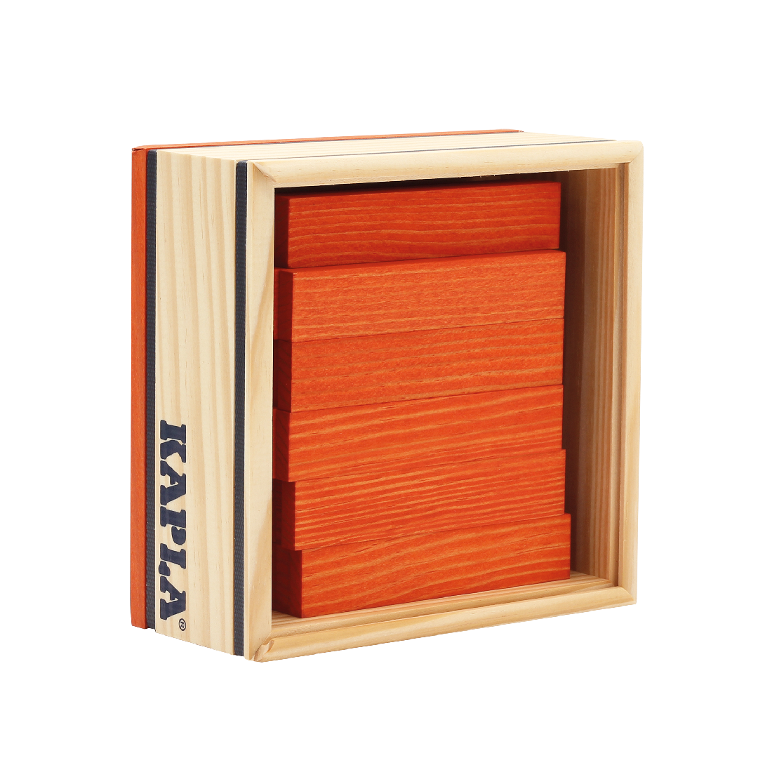 Kapla box 40 orange pieces
