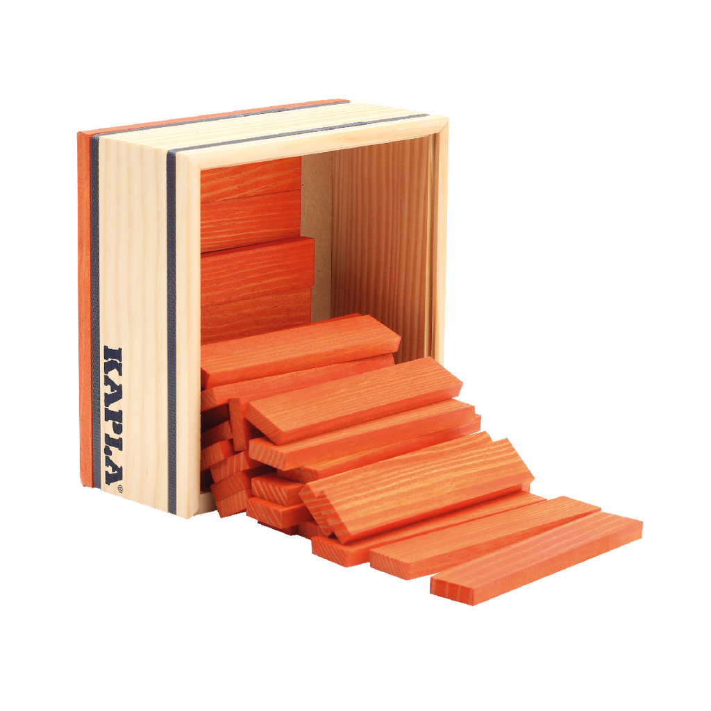Kapla box 40 orange pieces