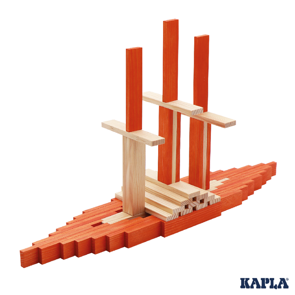 Kapla box 40 orange pieces